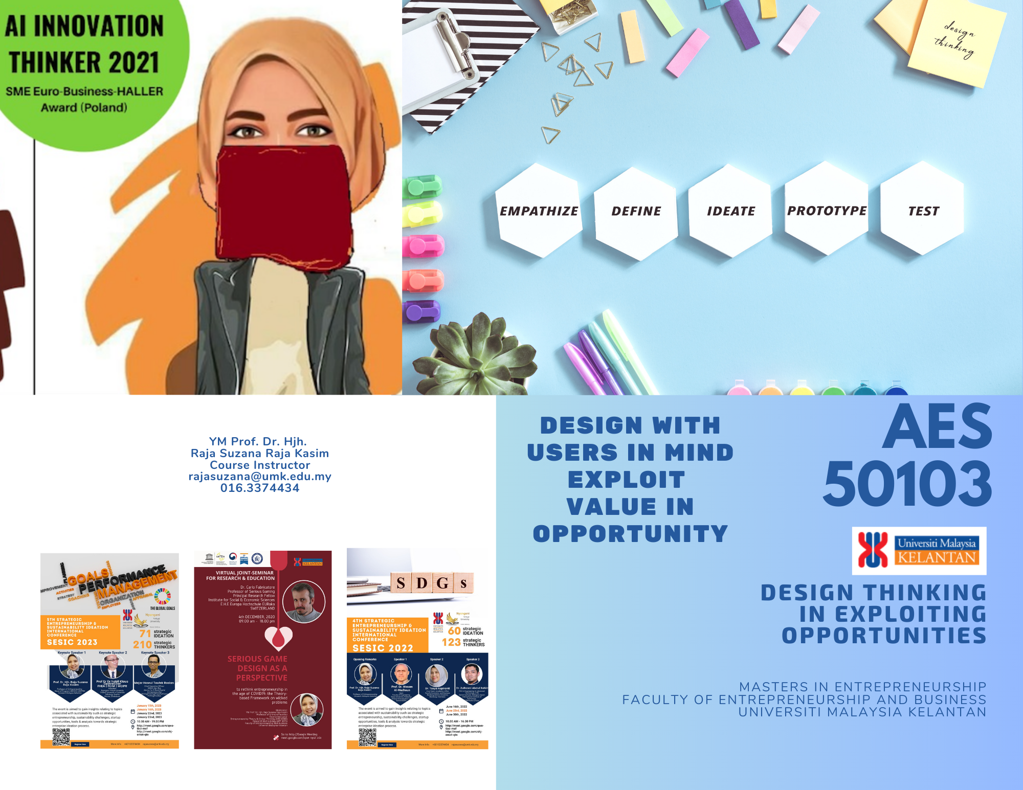 AES50103 DESIGN THINKING IN EXPLOITING OPPORTUNITIES