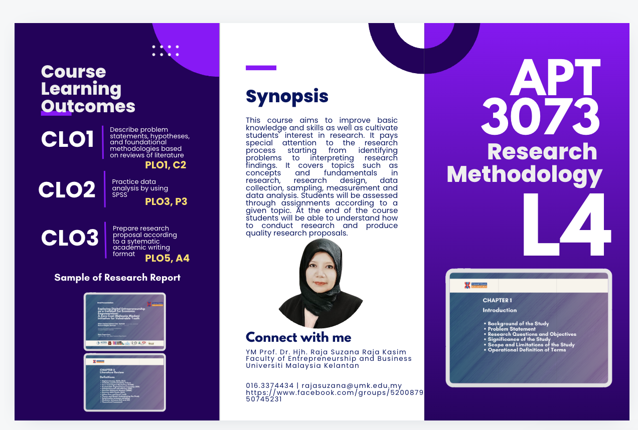 APT3073 KAEDAH PENYELIDIKAN - L4