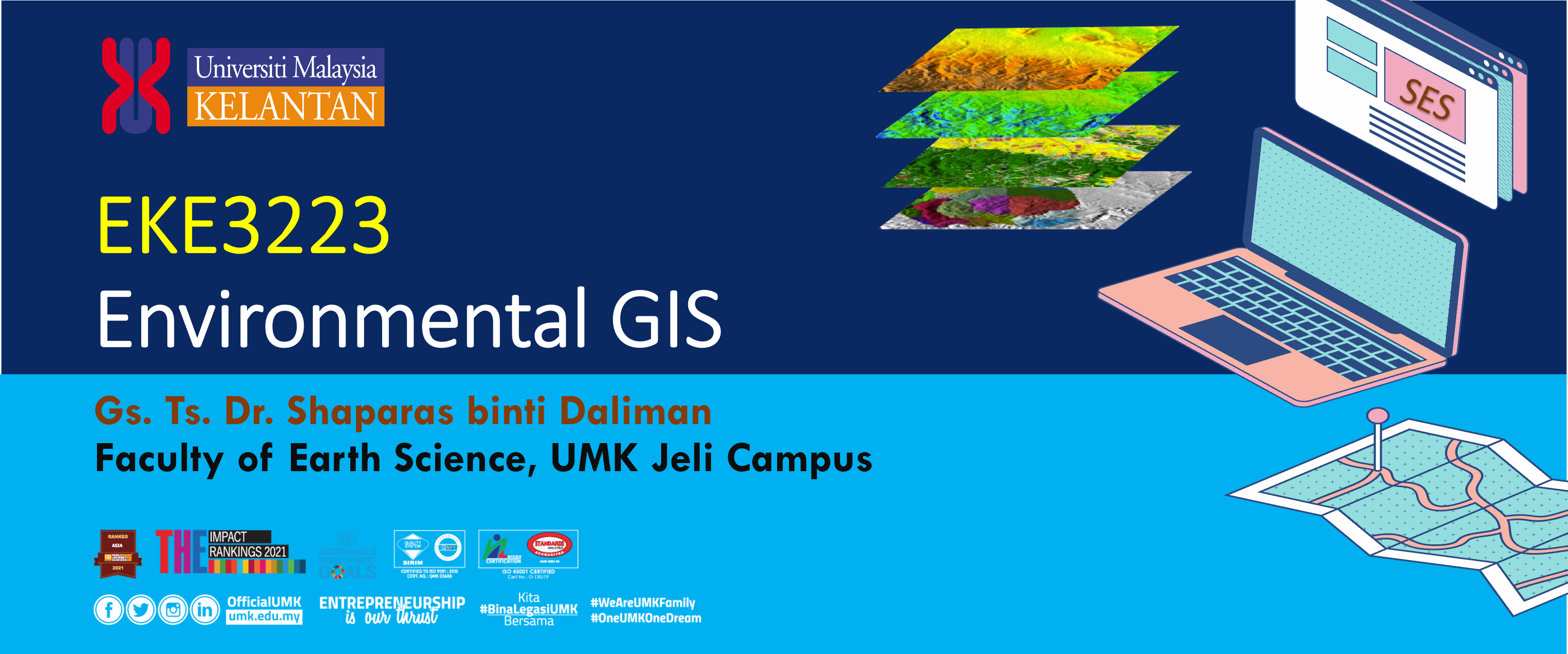 EKE3223 GIS ALAM SEKITAR - SES4/3B